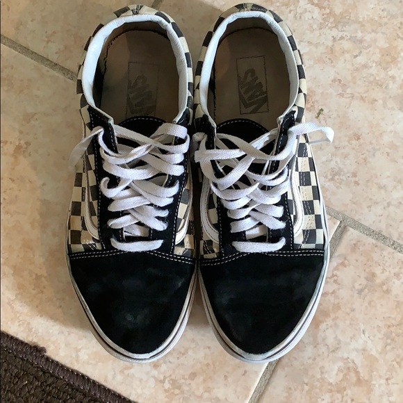 black vans size 9 mens